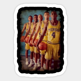 Fab Five Vintage Sticker